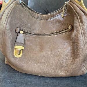 Authentic PRADA Vintage Leather Hand Bag, Purse.